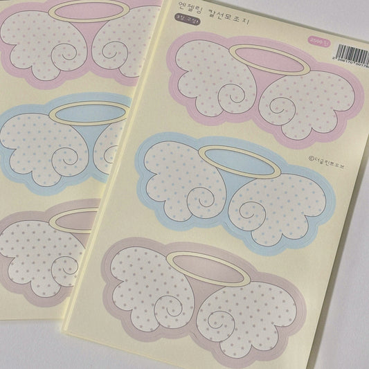 theglintof Winged Angel Sticker Set