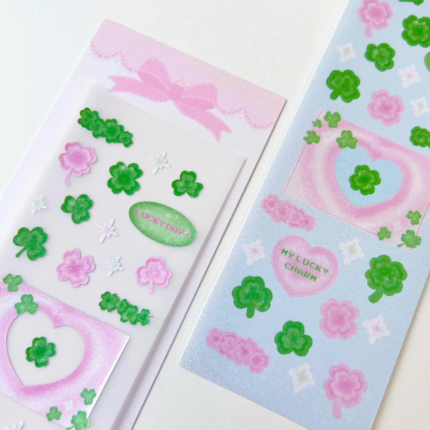 Mins Studio Lucky Clover Deco Sticker