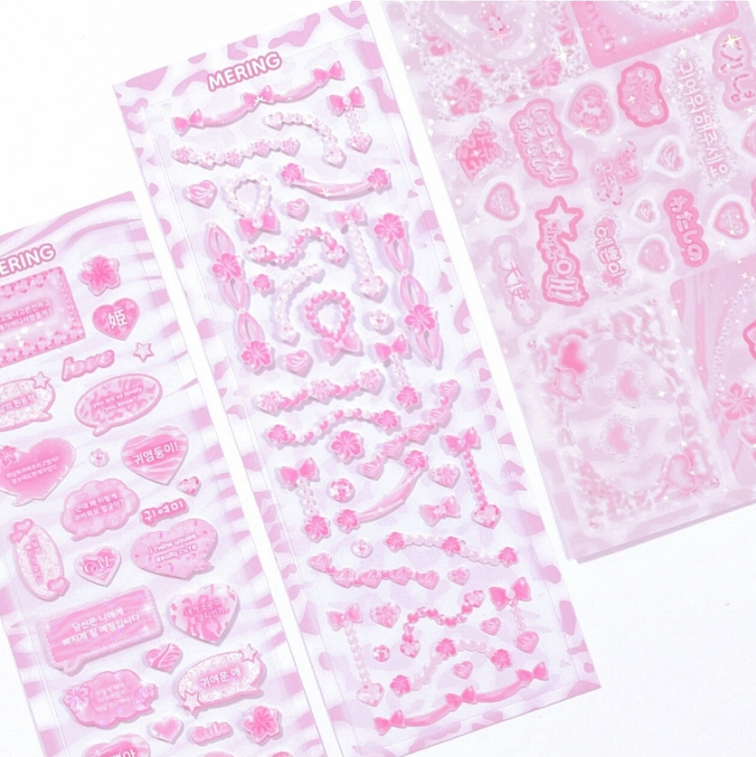 Mering Gyaru Sticker Sheet [3 vars]