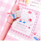 Im9roomi strawberry angel sticker