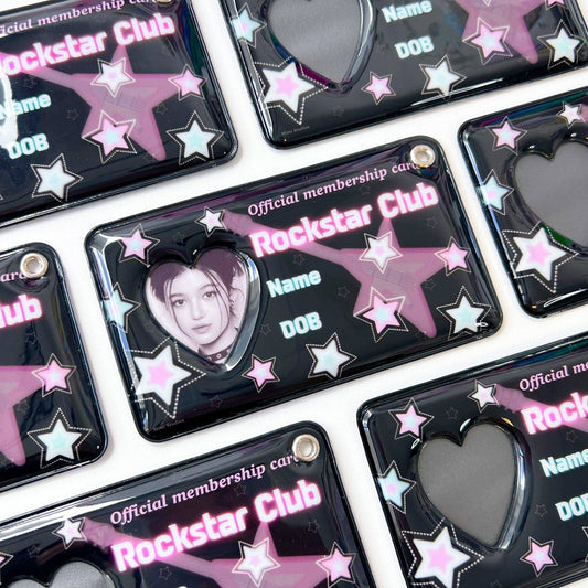 Mins Studio Rockstar Club ID Card Holder