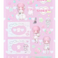 Coral Tree | Pink Creamy Rose  Seal Sticker
